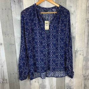 Lucky Brand NWT Printed Peasant